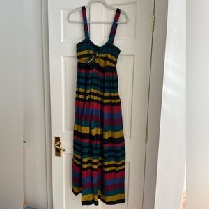 Mara Hoffman | Striped Wide Leg Jumpsuit | Multi